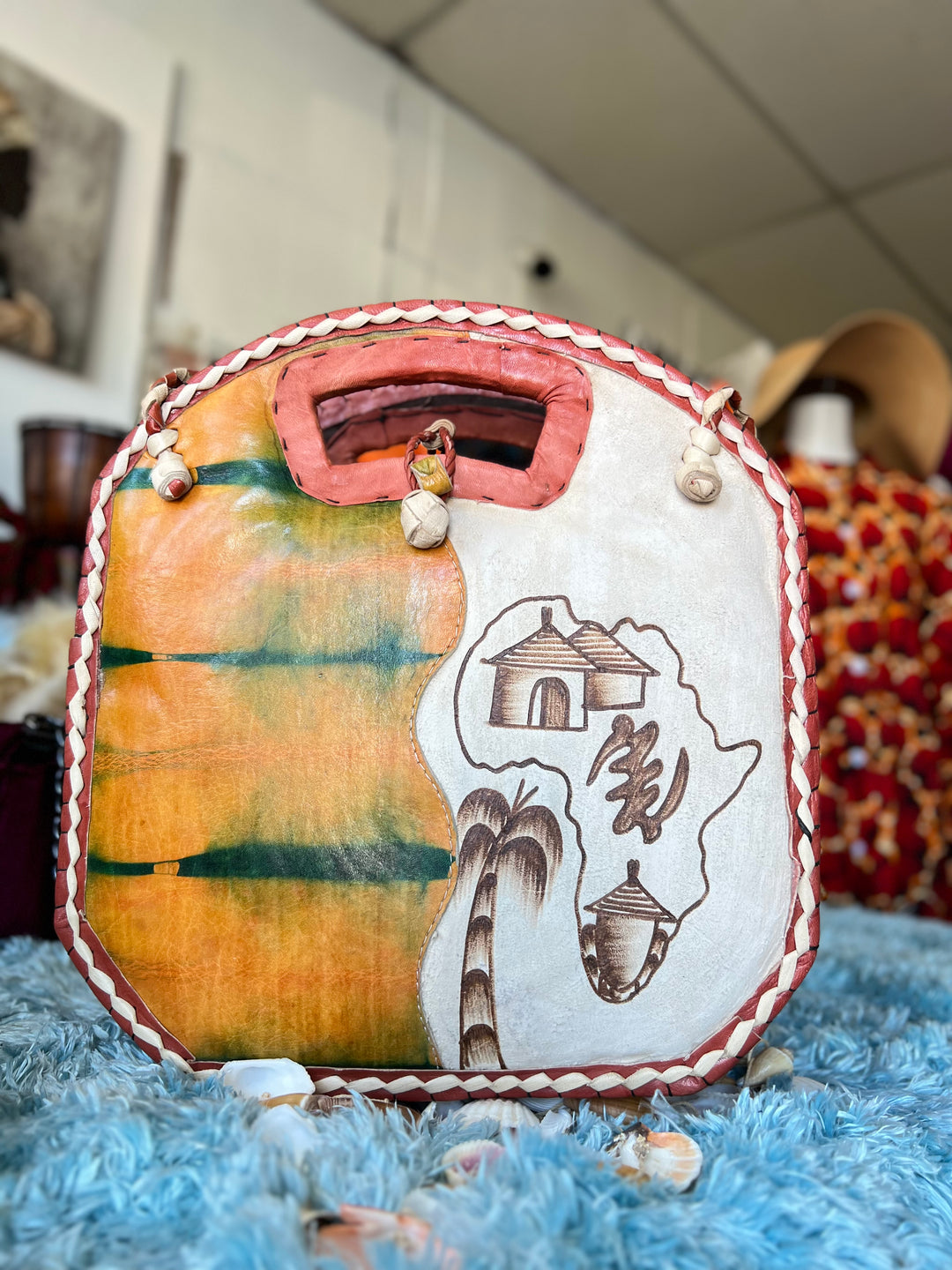 Burkina Faso 🇧🇫 handmade leather bag.🔥