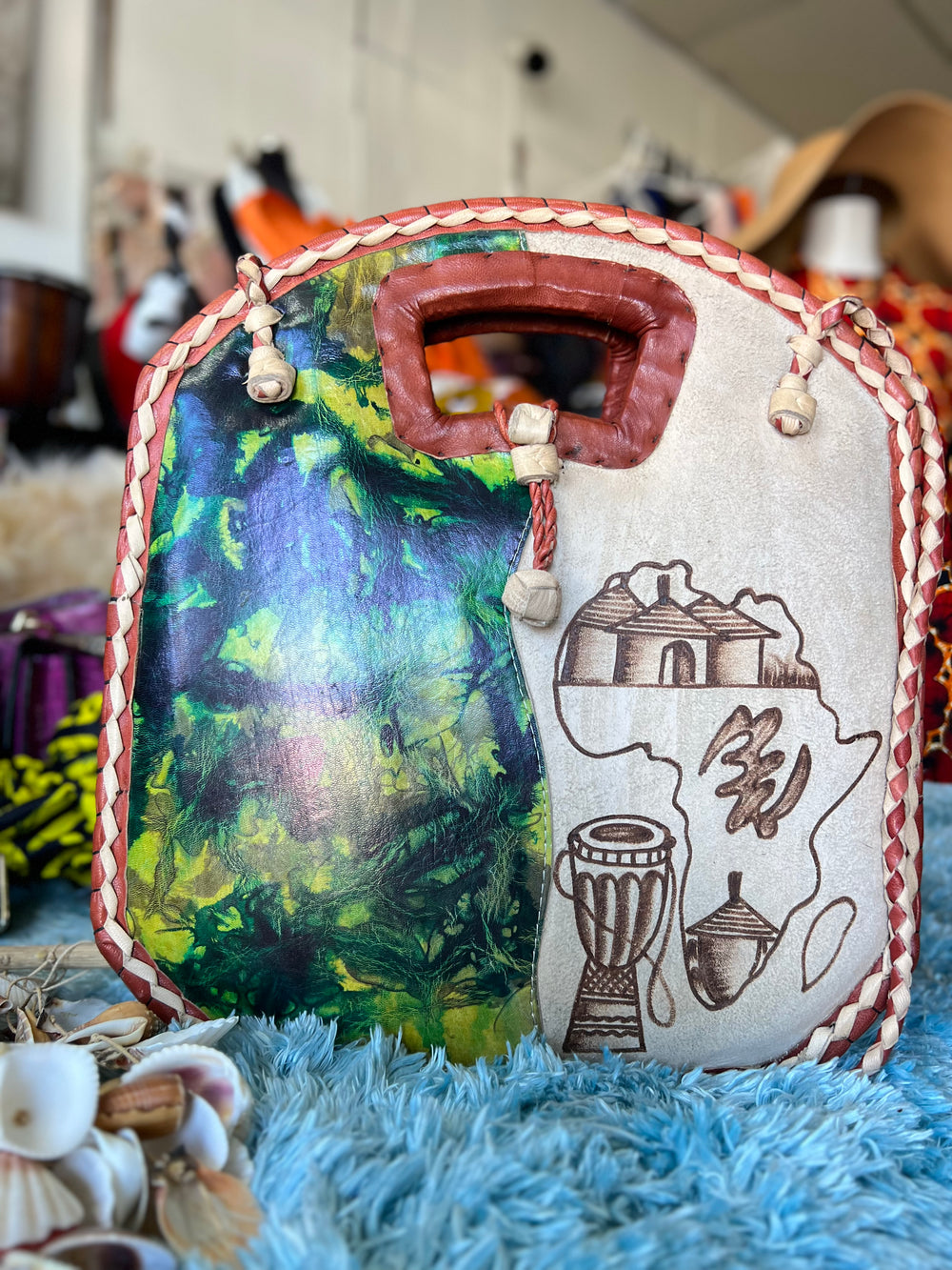 Burkina Faso 🇧🇫 handmade leather bag.🔥