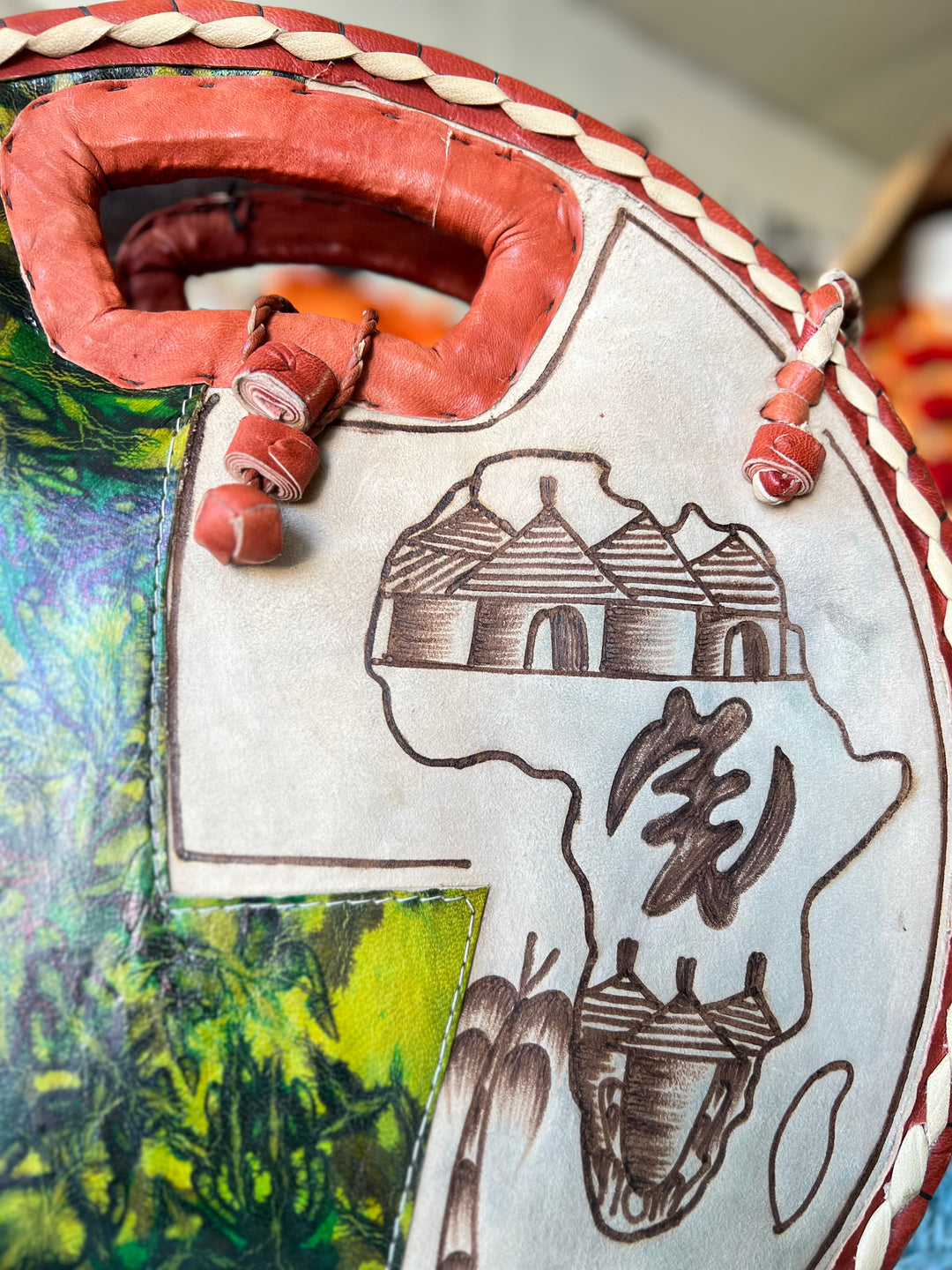 Burkina Faso-handmade leather handbag🔥