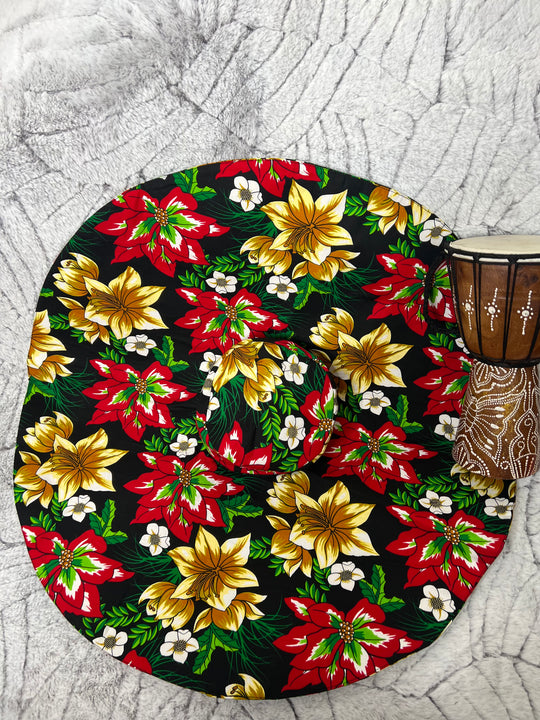 Oversized African print summer hat.💥