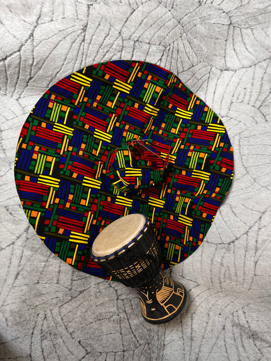 Oversized African print hat.❤️‍🔥 Ankara wide brim hat. Ankara oversized summer hat.🔥