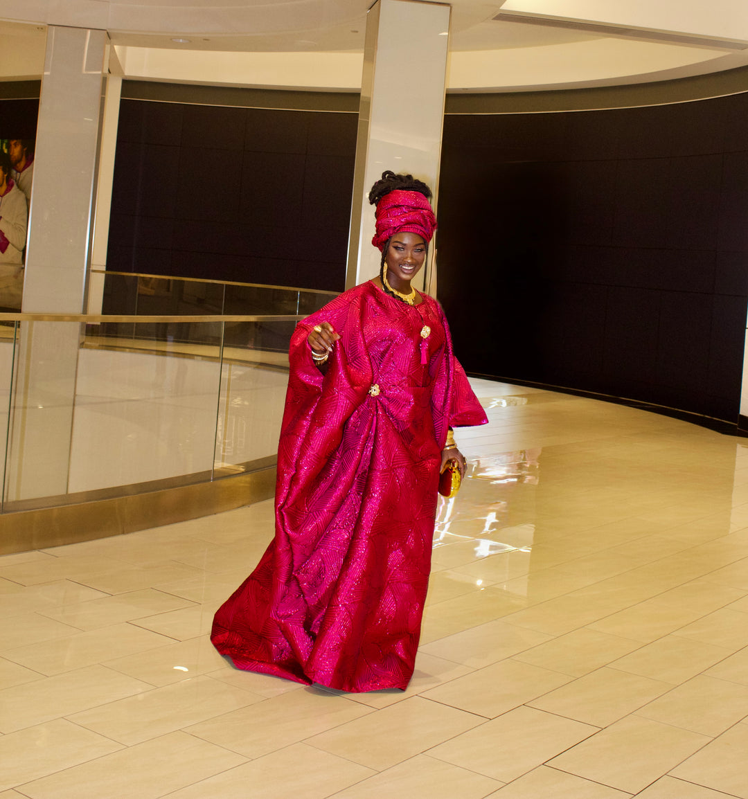 Luxe Brocade Bubu Gown❣️