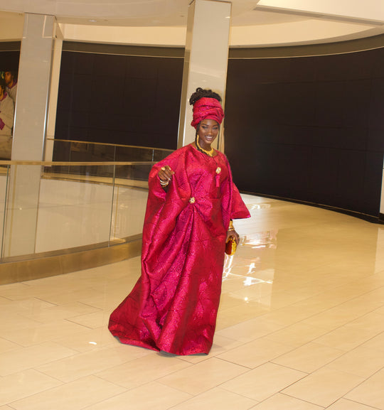 Luxe Brocade Bubu Gown❣️