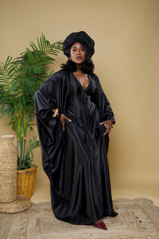 Luxe rich auntie bubu gown