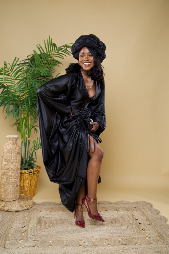 Luxe rich auntie bubu gown