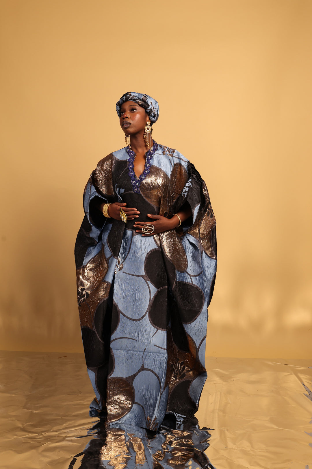 Luxe Premium Brocade Bubu Gown