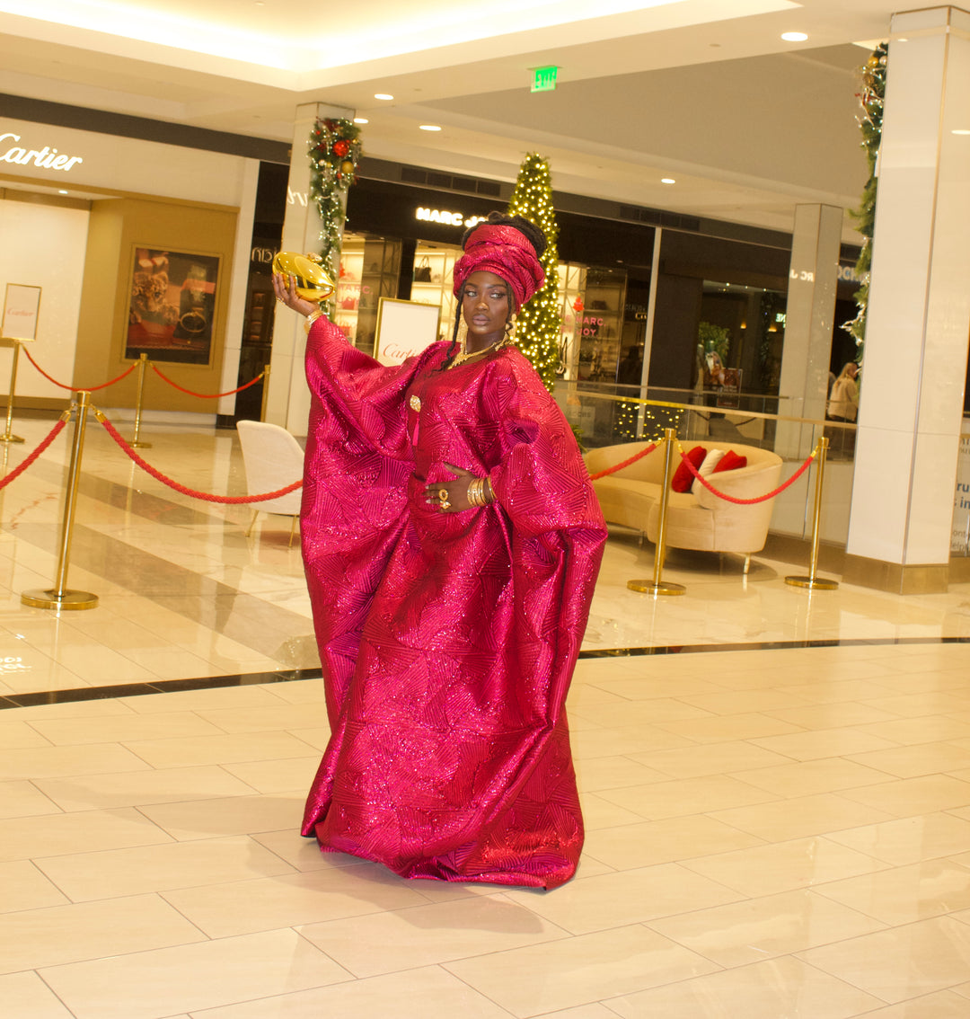 Luxe Brocade Bubu Gown❣️