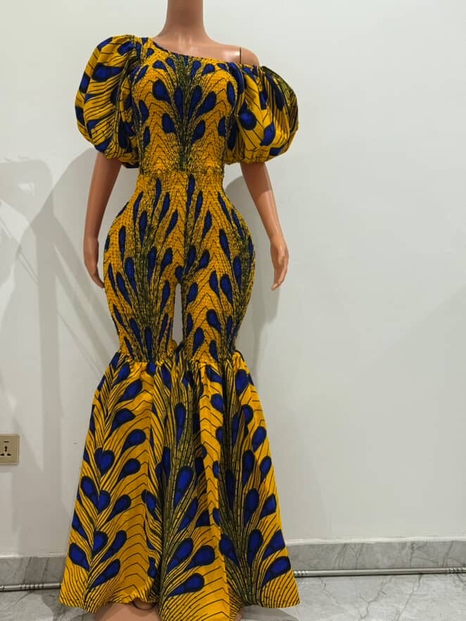 off shoulder african dress Mercy African Print Off Shoulder Matching Dress