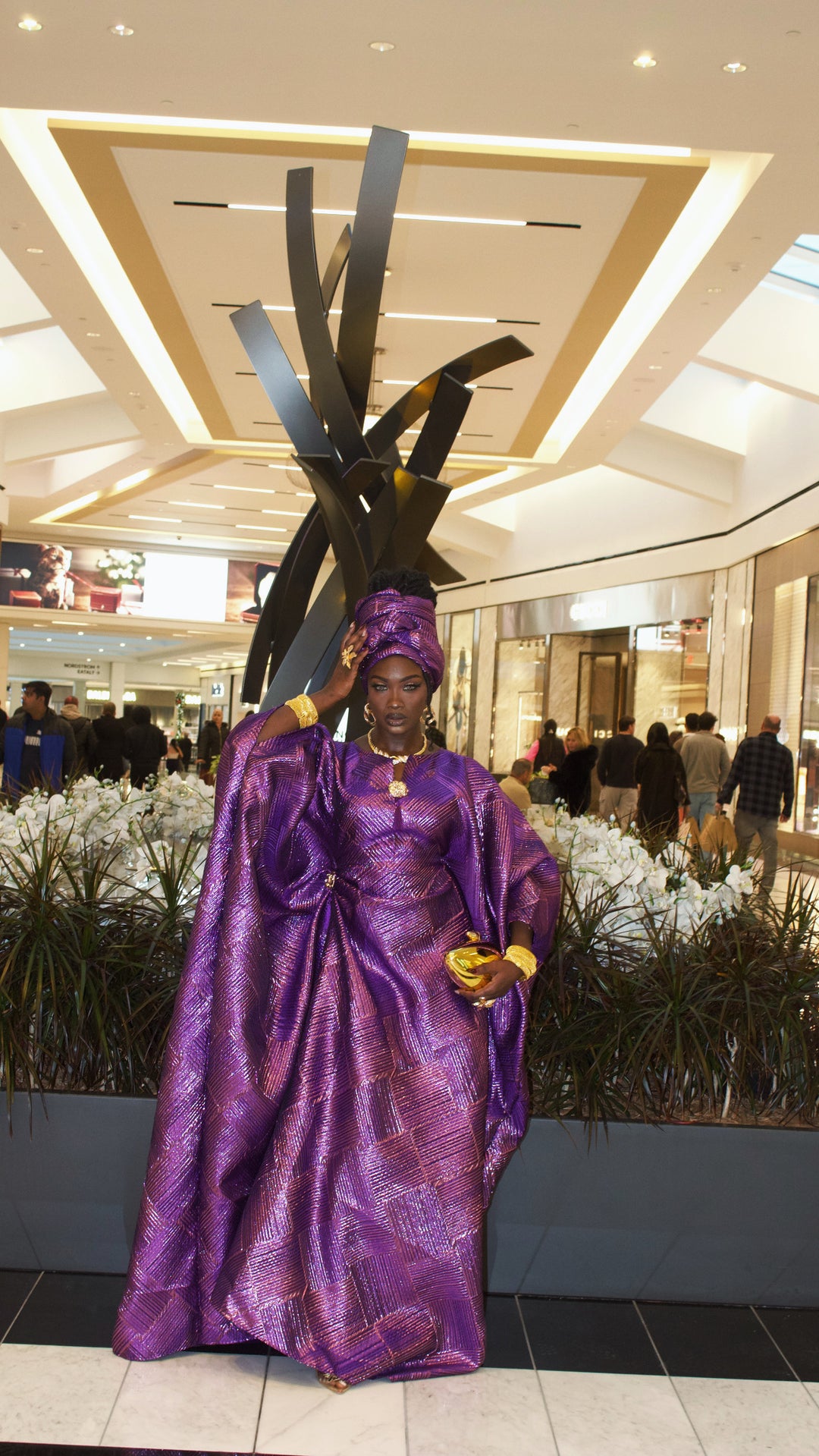 Luxe Premium Brocade Bubu Gown