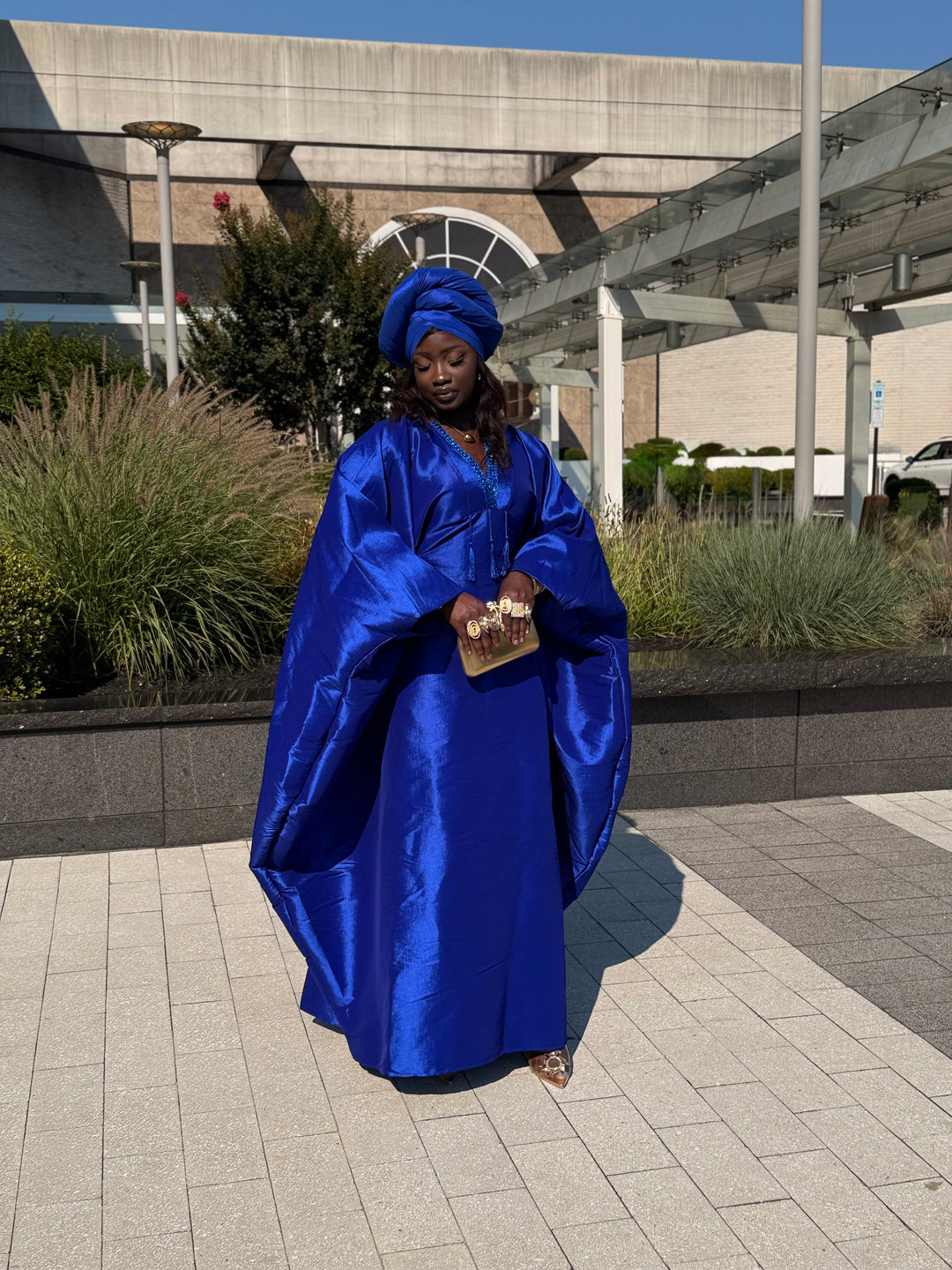 Luxe rich auntie bubu gown