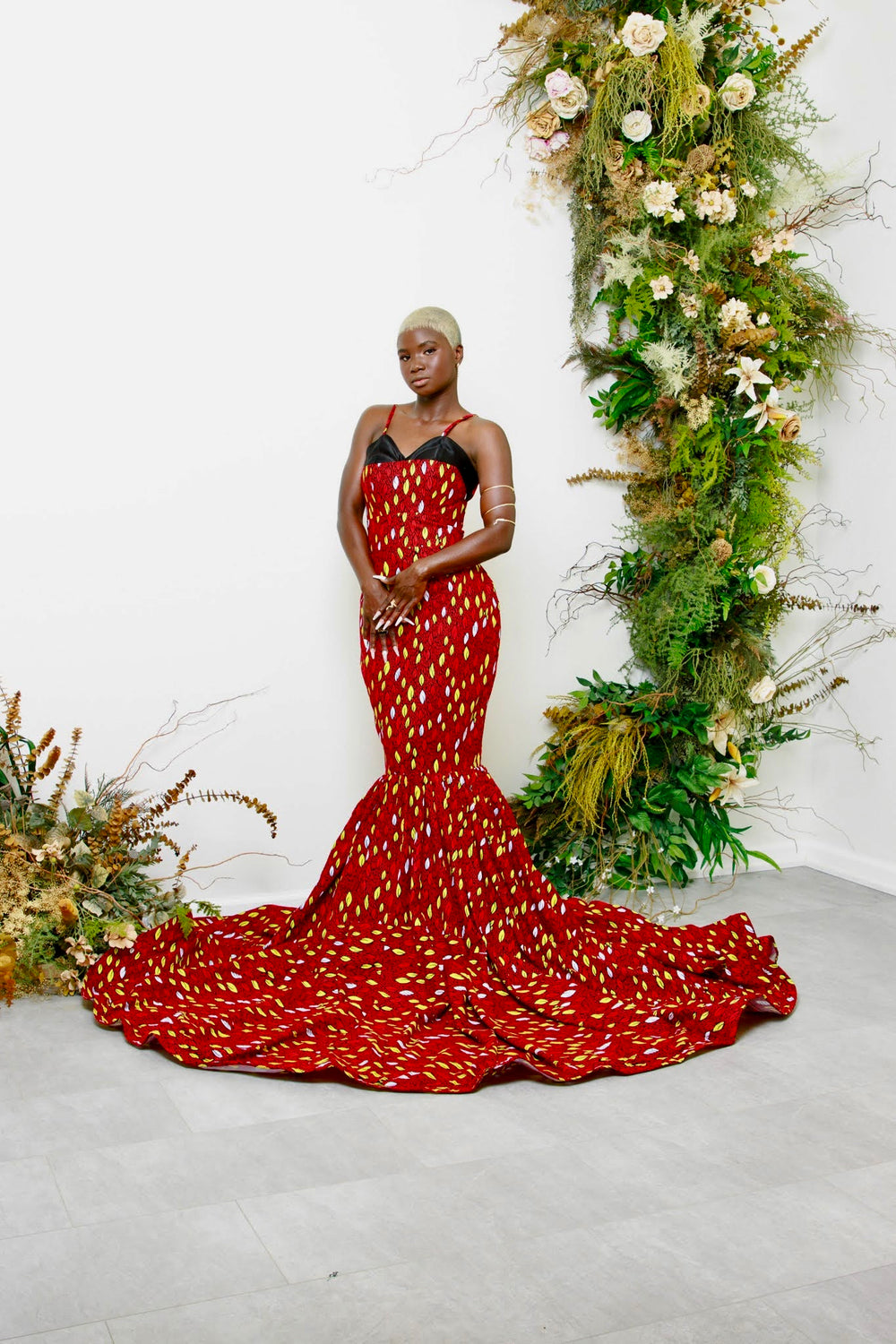 african print mermaid dress African Mermaid Dress Ankara Maxi Dress African Prom Dress African Wedding Dress African Women Clothing Ankara Prom Dress African Fashion