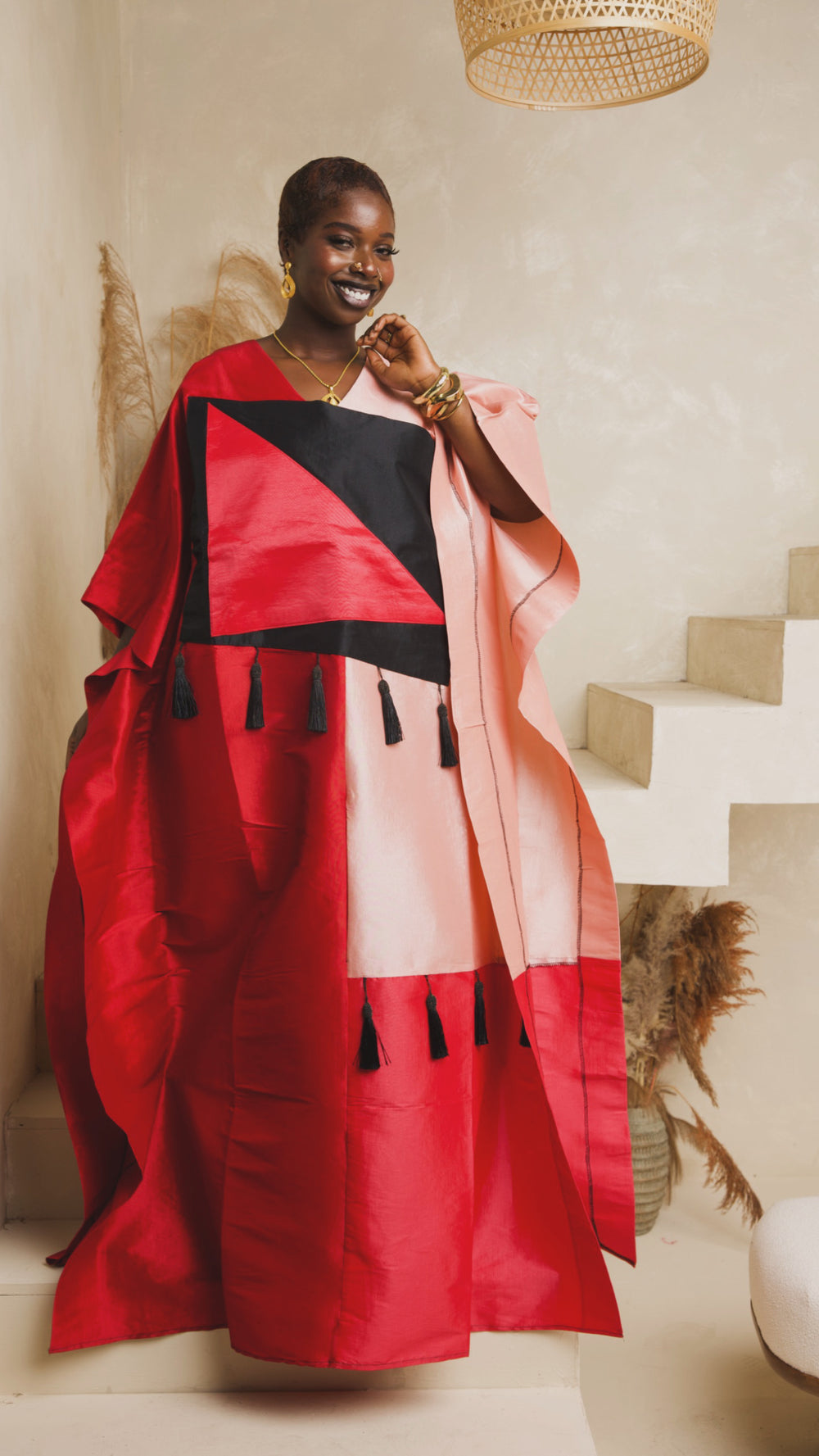 Regal Luxe Premium Taffeta Bubu Gown✨