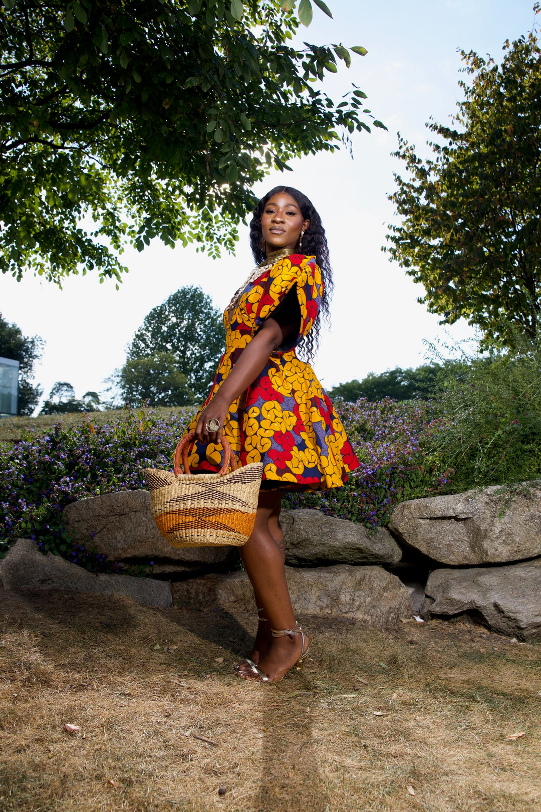 peplum dress traditional Latest Ankara Peplum Gown Styles