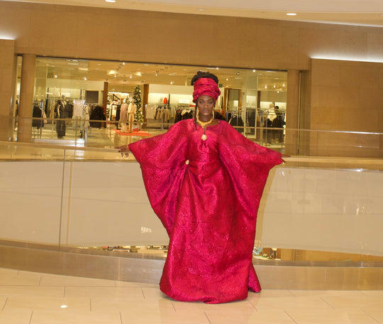 Luxe Brocade Bubu Gown❣️