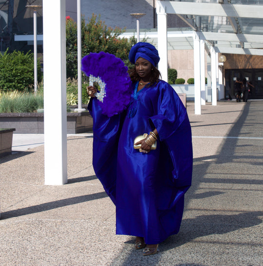 Luxe rich auntie bubu gown