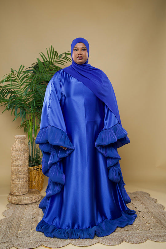 Luxe rich auntie bubu/kaftan gown