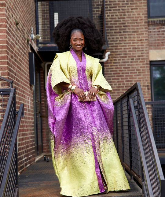 Luxe African rich aunty bubu gown