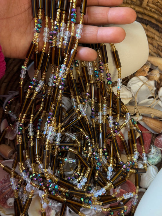🤎Handmade made waist beads. Plus size fit up to 3x 🔥🔥