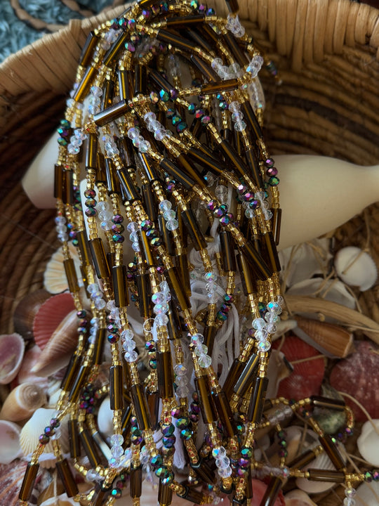 🤎Handmade made waist beads. Plus size fit up to 3x 🔥🔥