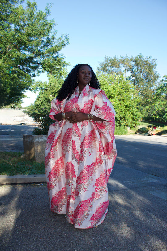 Luxe African rich auntie bubu gown💜