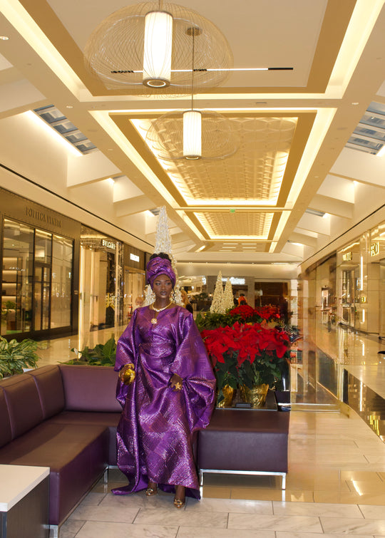 Luxe Premium Brocade Bubu Gown