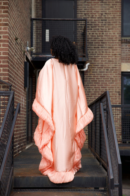 Luxe rich auntie bubu/kaftan gown