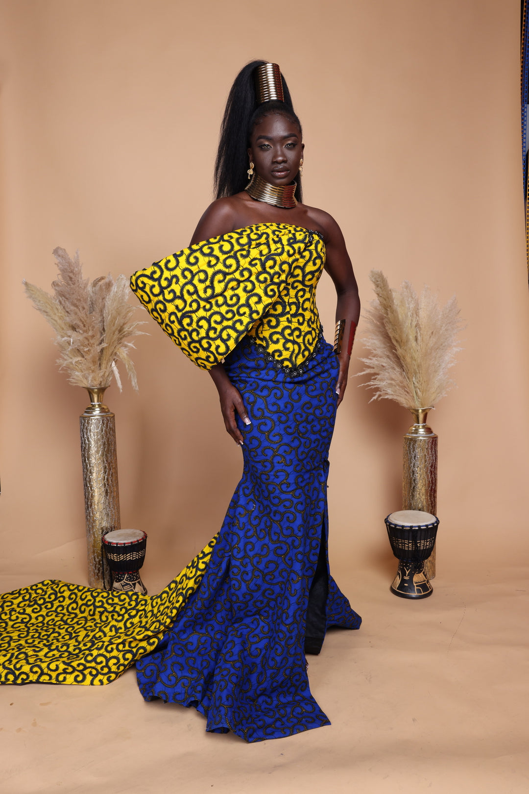 African print prom/wedding dress African print long mermaid dress. K.D.Kollections Store African print prom/wedding dress African print long mermaid dress. K.D.Kollections Store
