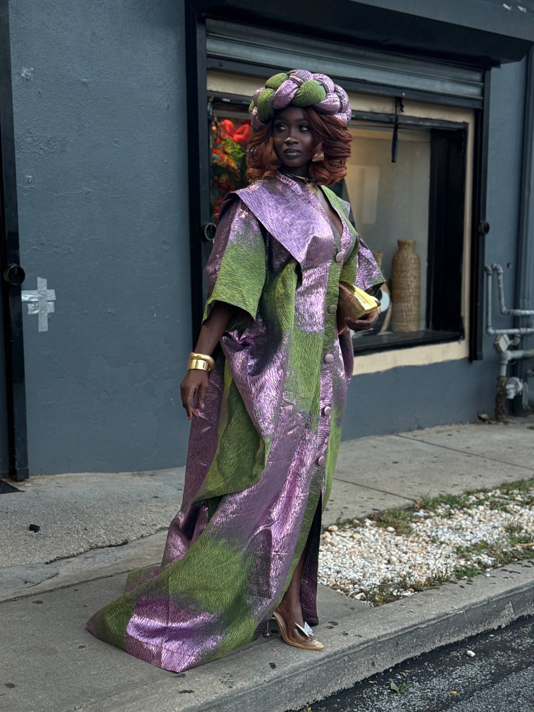 Luxury rich aunty bubu gown