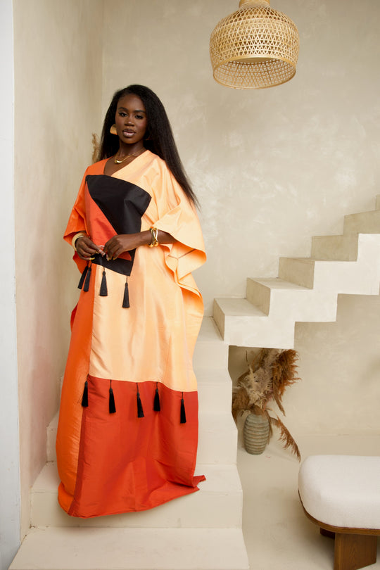 Regal Luxe Premium Taffeta Bubu Gown✨