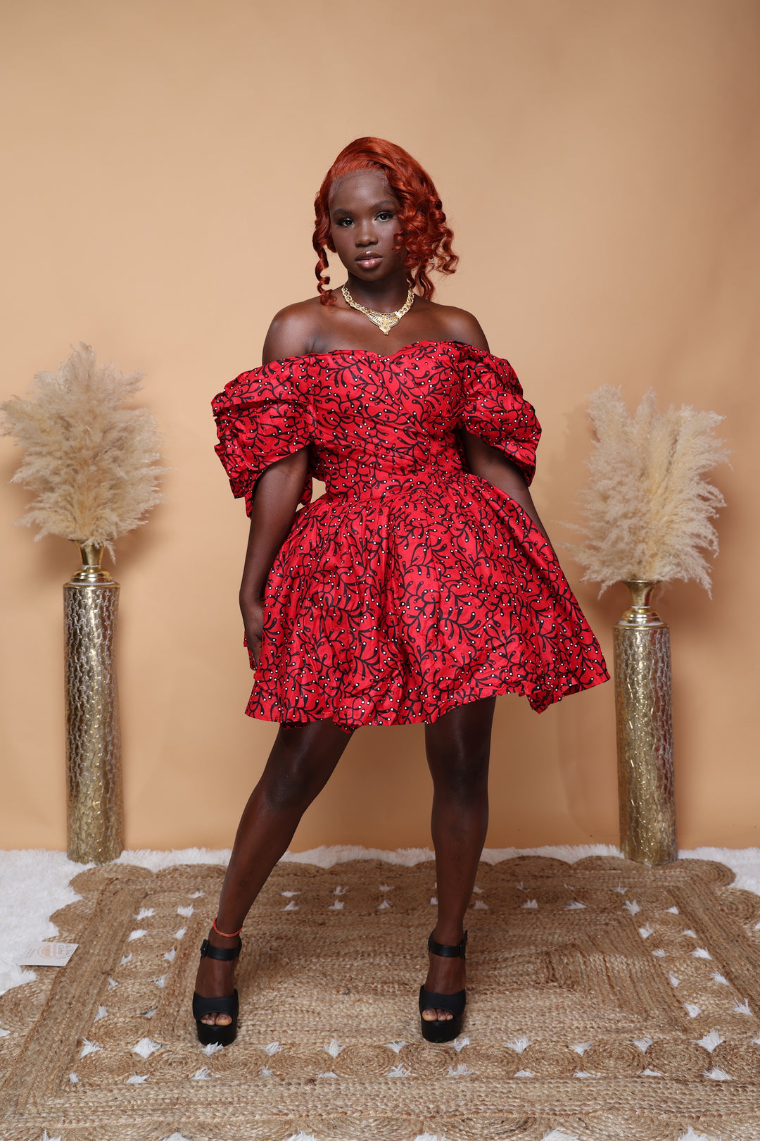 off shoulder dresses south africa Flounce Off-Shoulder Maxi Dress