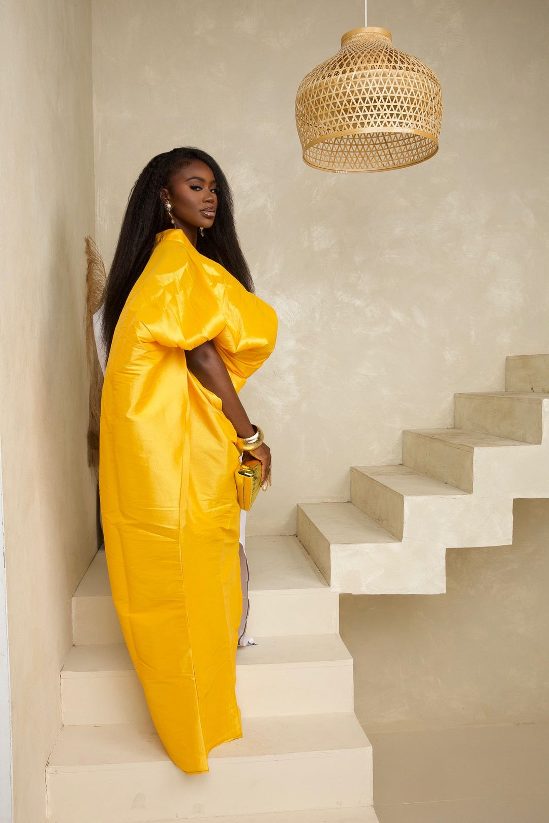 Regal Luxe Premium Taffeta Bubu Gown✨