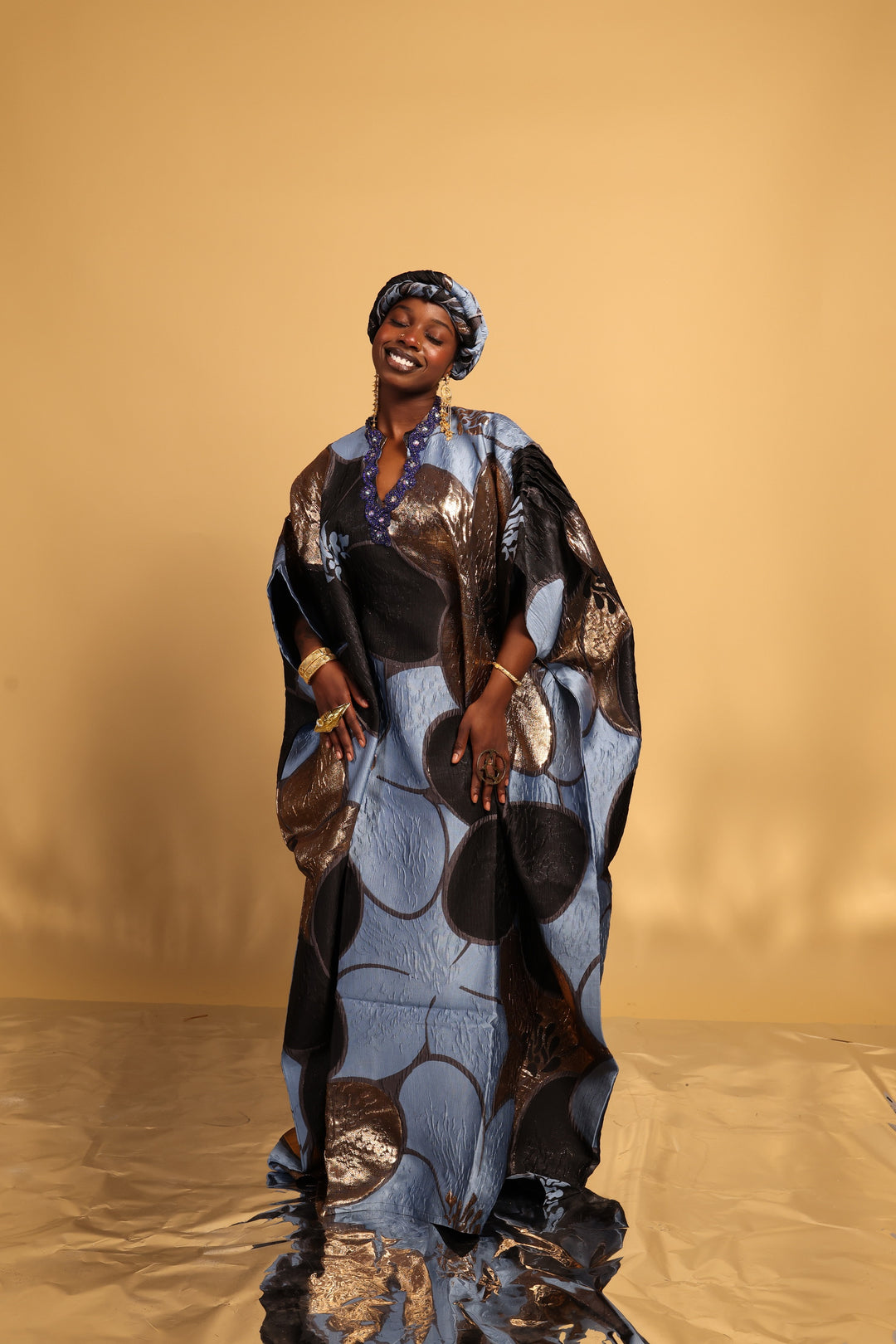 Luxe Premium Brocade Bubu Gown