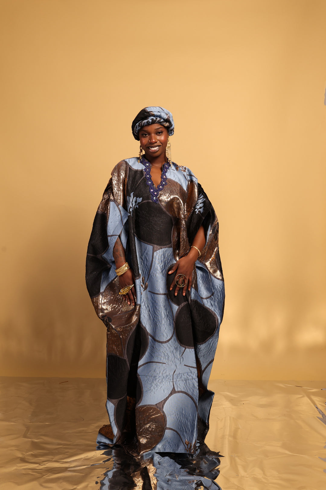 Luxe Premium Brocade Bubu Gown