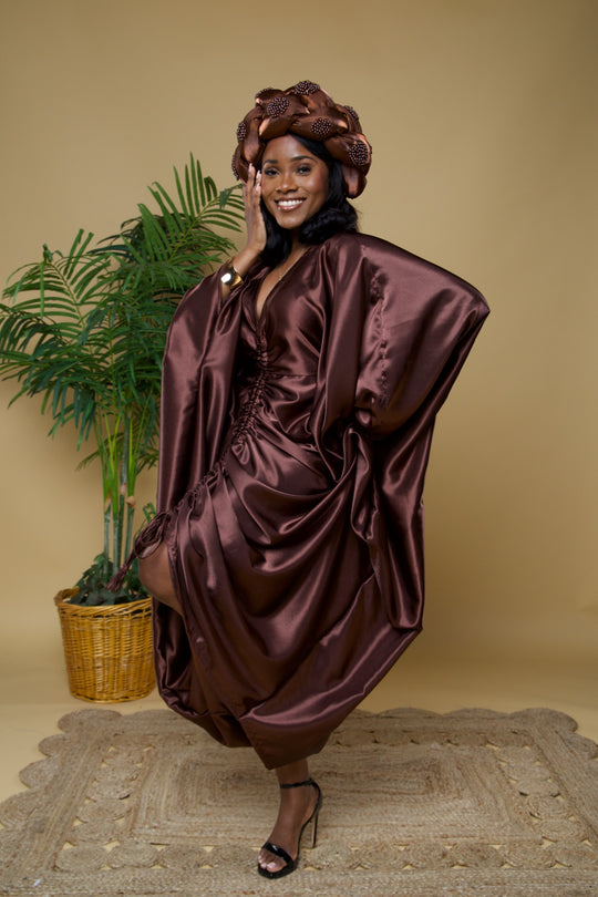 Gigantic braided headgear/headwrap.