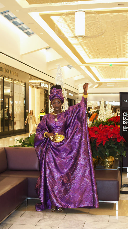 Luxe Premium Brocade Bubu Gown