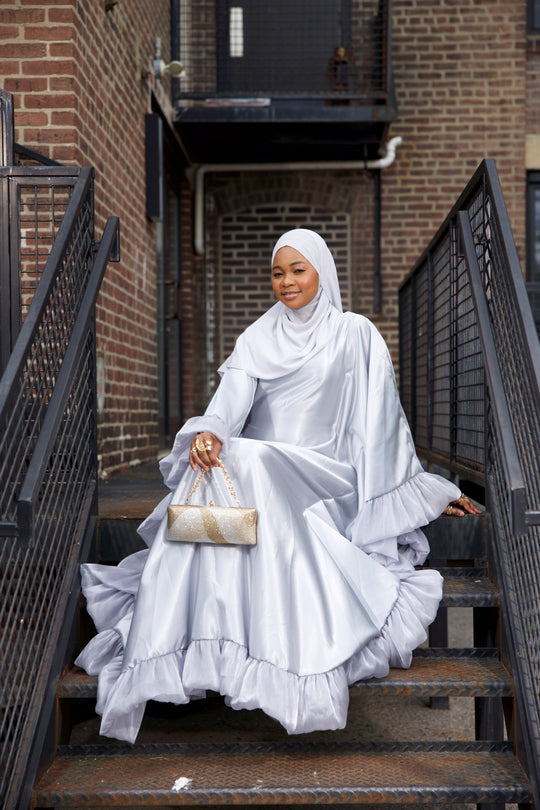 Luxe rich auntie bubu/kaftan gown