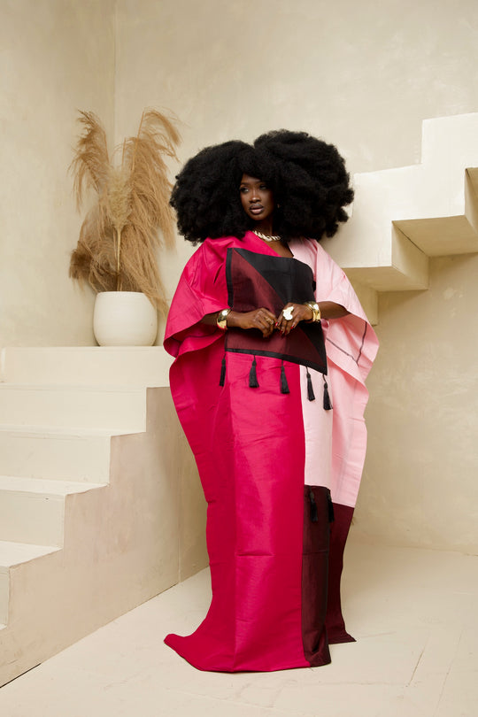 Regal Luxe Premium Taffeta Bubu Gown✨