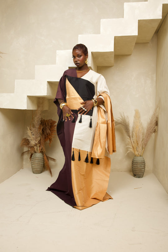 Regal Luxe Premium Taffeta Bubu Gown✨