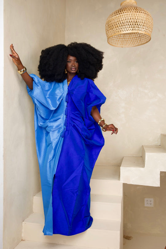 Regal Luxe Premium Taffeta Bubu Gown✨