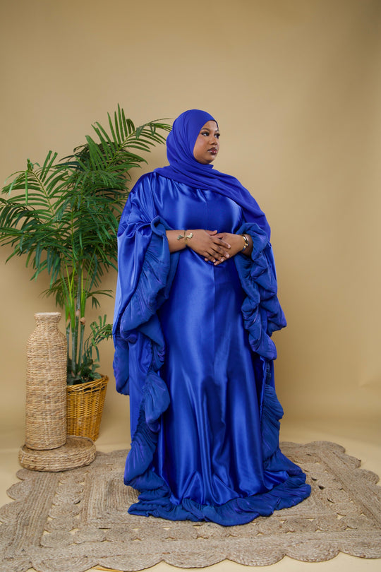 Luxe rich auntie bubu/kaftan gown