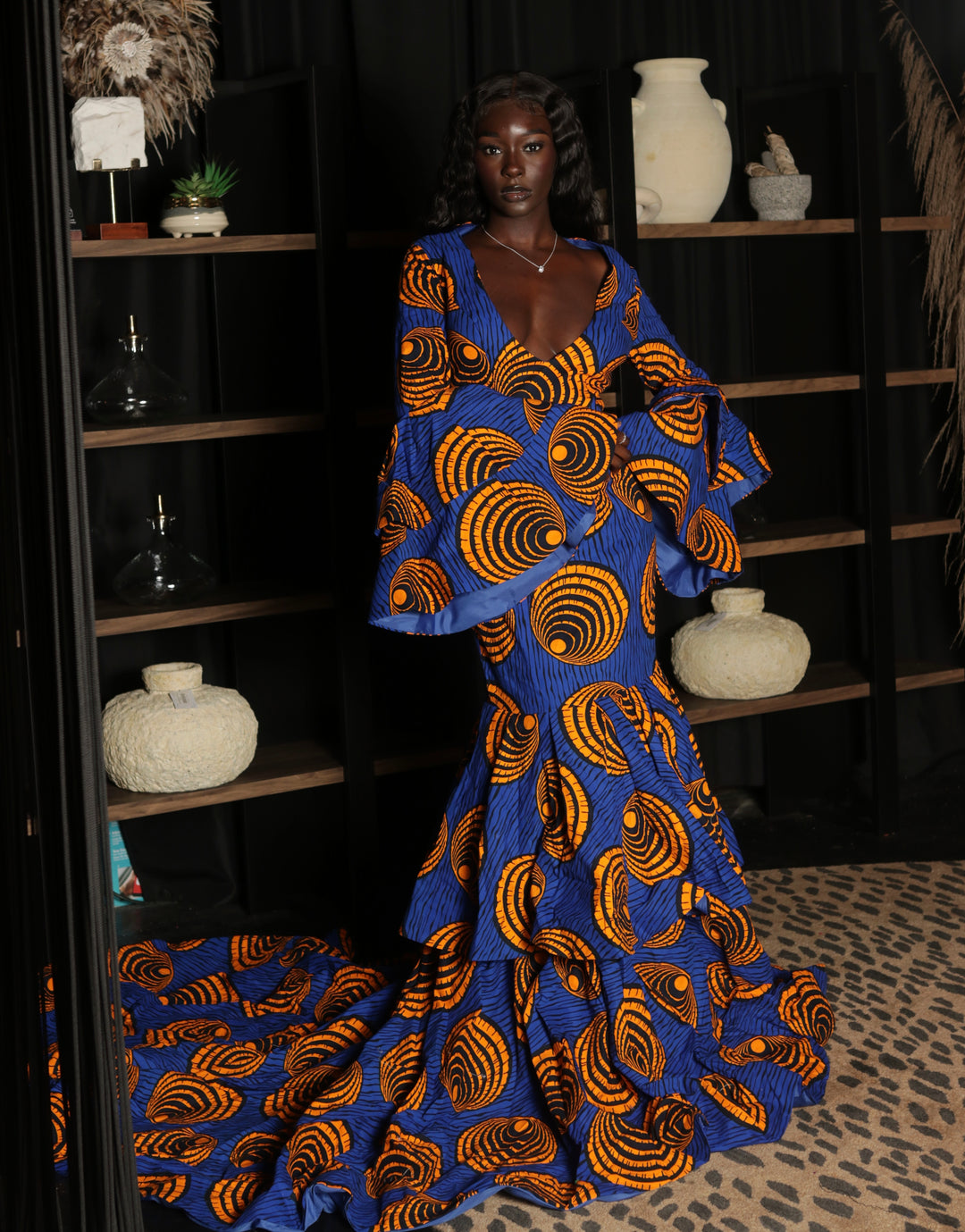 African print mermaid dress,African print prom/wedding dress. K.D.Kollections Store African print mermaid dress,African print prom/wedding dress. K.D.Kollections Store