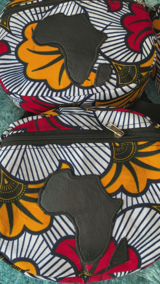Authentic African Print waist bag