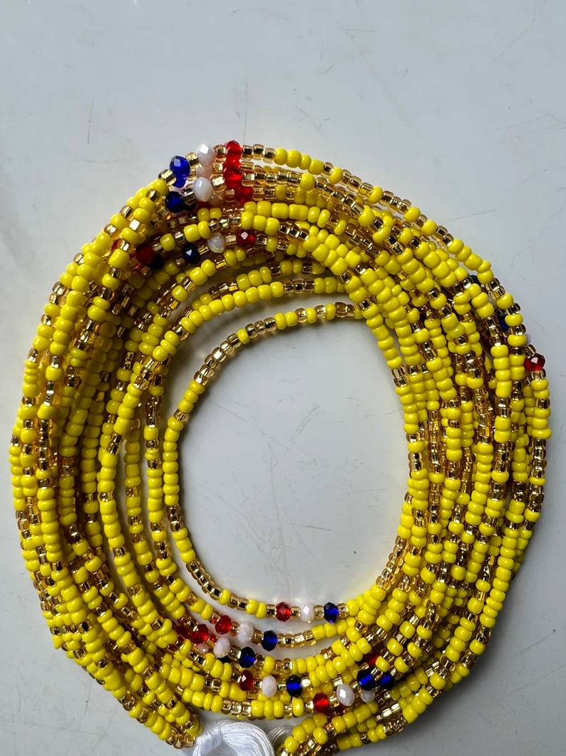 Authentic handmade waist beads.🔥