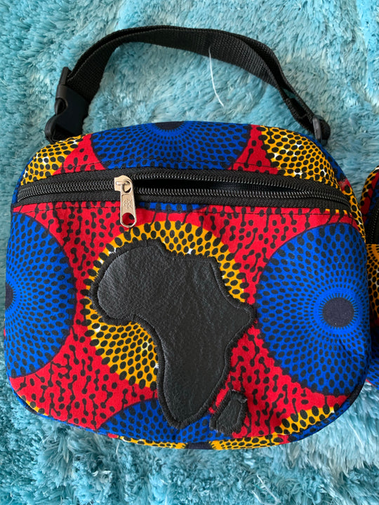 Authentic handmade African print waist bags - K.D.Kollections Store