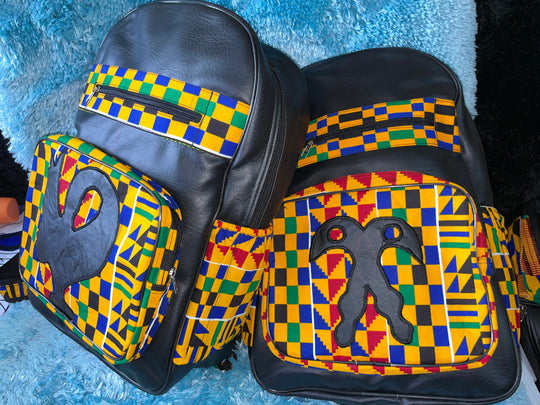 Large African print backpackers🔥