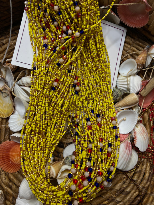 Authentic handmade waist beads.🔥